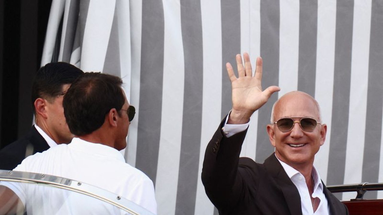 Bezos y Sánchez intercambiarán sus votos matrimoniales en una fiesta estelar en Venecia