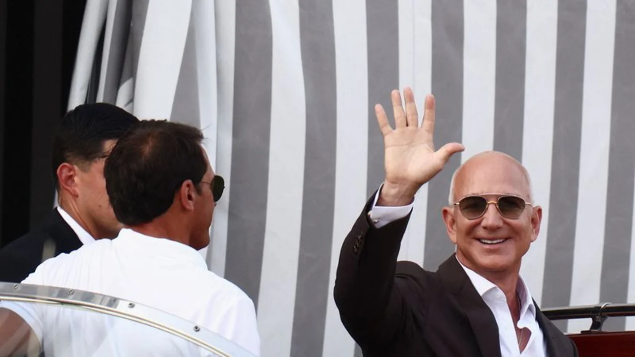 Bezos y Sánchez intercambiarán sus votos matrimoniales en una fiesta estelar en Venecia