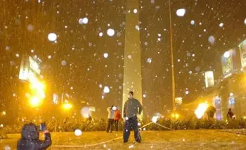 El SMN alertó nieve en la Provincia de Buenos Aires: las zonas afectadas | Clima