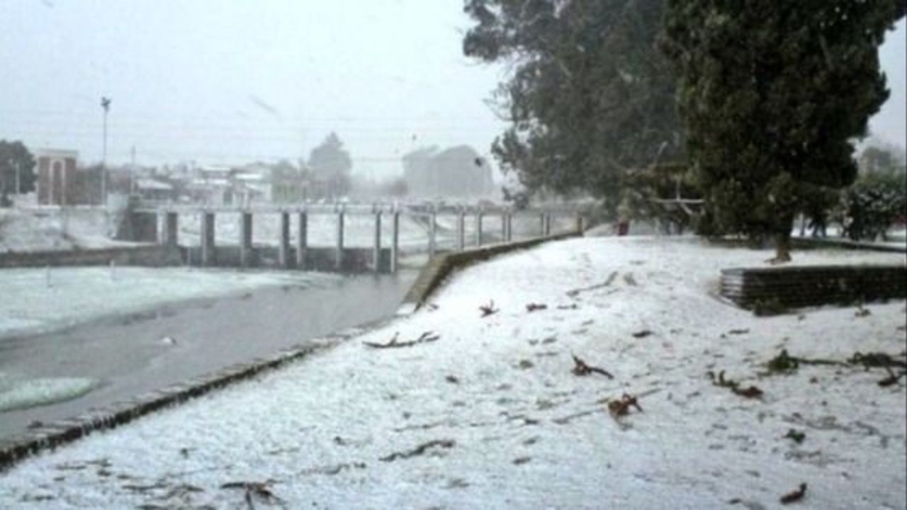 Nieve en Buenos Aires
