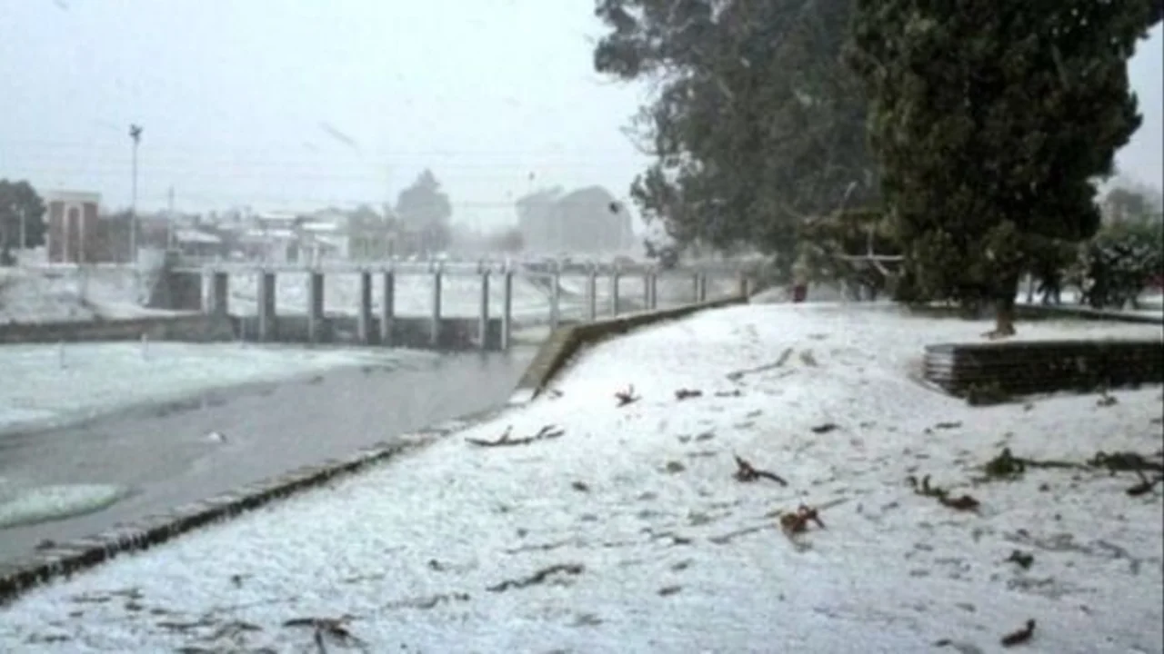 Nieve en Buenos Aires