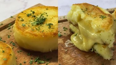 No inflaman y no llevan horno: receta sin gluten y sin lactosa de bombas de papa rellenas de queso