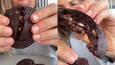No inflaman: receta sin gluten y sin azúcar de cookies de chocolate con crema, deliciosas y saludables