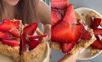 No inflama: receta sin gluten y sin azúcar de tarta de frutillas | Recetas de cocina
