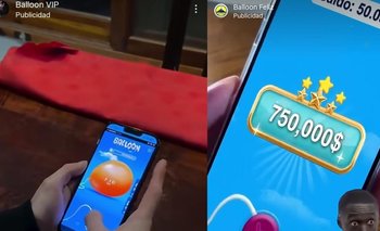 Nueva estafa en Instagram: un juego promete dar plata por "inflar globos" | Estafa