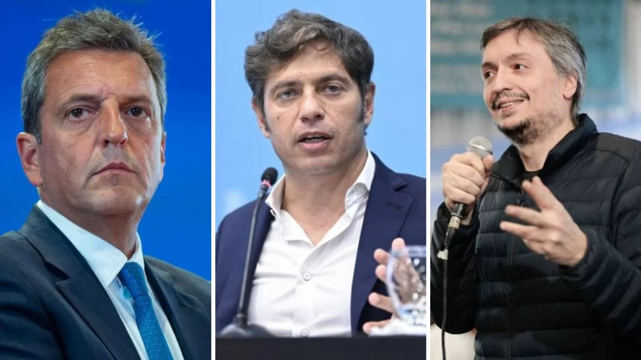 Kicillof, Máximo y Massa se reunieron y acordaron cómo formarán las listas
