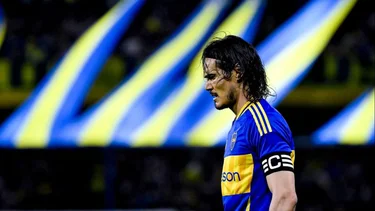 Sorpresa por lo que se supo del futuro de Edinson Cavani en Boca: "Riquelme"