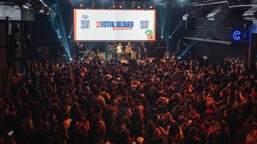 El Festival “Ningún Pibe con Hambre” reunió a más de 3.000 personas con cierre de La Bersuit
