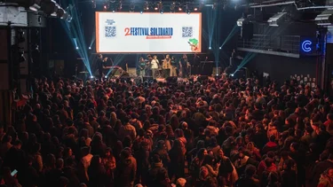 El Festival “Ningún Pibe con Hambre” reunió a más de 3.000 personas con cierre de La Bersuit