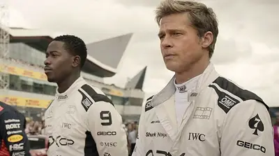 Brad Pitt. F1. Brad Pitt. F1.