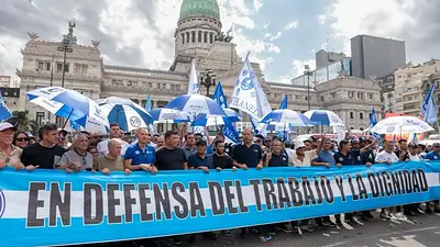 La CGT, dura contra Milei: "La libertad sindical no se reglamenta por decreto" La CGT, dura contra Milei: "La libertad sindical no se reglamenta por decreto"