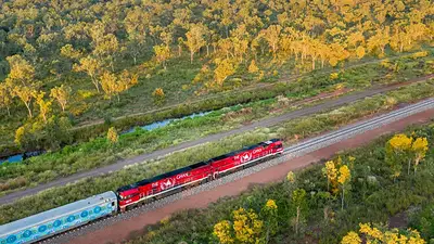 El tren transcontinental que recorre un país entero de norte a sur El tren transcontinental que recorre un país entero de norte a sur