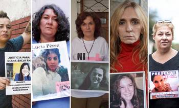 6 femicidios, 6 ausencias: el recuerdo de sus familias | Ni una menos