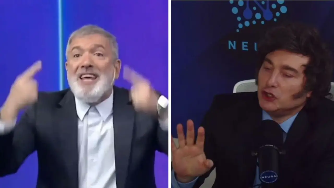 pablo duggan y javier milei