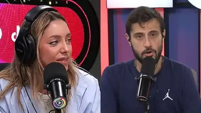 Sofi Martínez y Diego leuco. Sofi Martínez y Diego leuco.