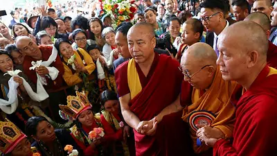 El dalái lama se someterá a un tratamiento de rodilla en Nueva Delhi El dalái lama se someterá a un tratamiento de rodilla en Nueva Delhi
