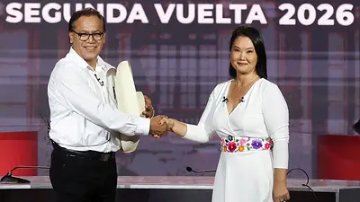 Elecciones en Perú: Fujimori y Sánchez chocan por la presidencia con dos modelos opuestos Elecciones en Perú: Fujimori y Sánchez chocan por la presidencia con dos modelos opuestos