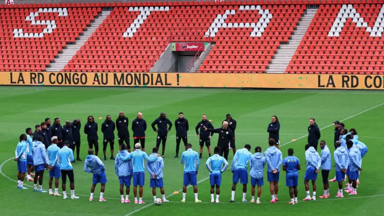 Selección congoleña viaja a España para seguir preparación mundialista, pese a cancelación de partido