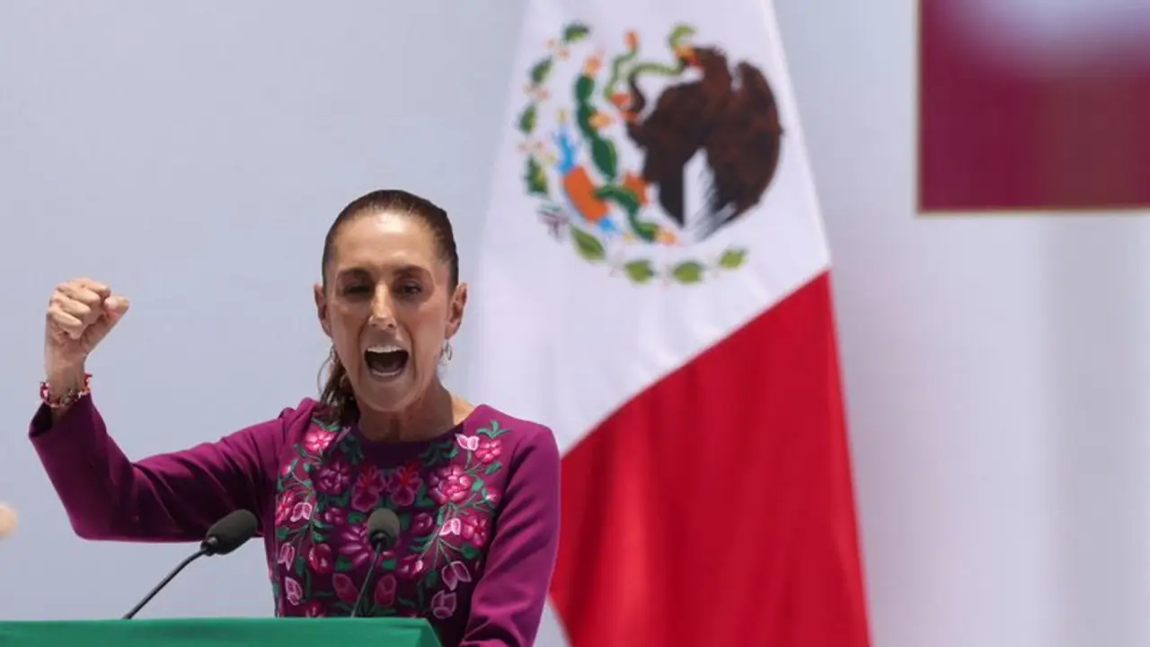 Presidenta de México realza carta de antecesor que critica a Trump y denuncia injerencia de EEUU