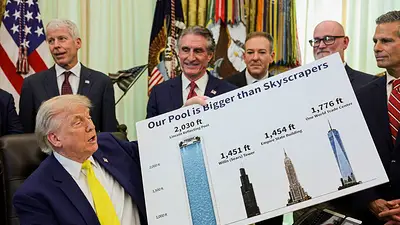 Trump construirá un paseo junto al Monumento a Lincoln como parte de remodelación de Washington Trump construirá un paseo junto al Monumento a Lincoln como parte de remodelación de Washington