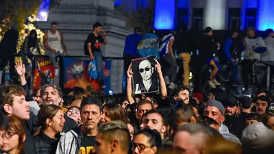 Las mejores fotos de la despedida del Indio Solari en Plaza de Mayo Las mejores fotos de la despedida del Indio Solari en Plaza de Mayo