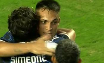 Video: el gol de Giuliano Simeone para Argentina después del taco de Lautaro Martínez | Selección argentina