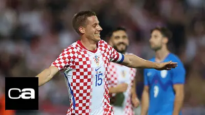 Croacia llega al Mundial con la moral alta tras victoria de último minuto ante Eslovenia Croacia llega al Mundial con la moral alta tras victoria de último minuto ante Eslovenia