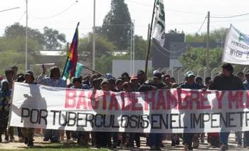 Comunidades wichi realizan un acampe: denuncian muertes por tuberculosis y desnutrición | Chaco