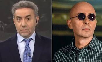 A Majul lo apuraron en el velorio del Indio Solari e hizo un papelón en vivo | Televisión 