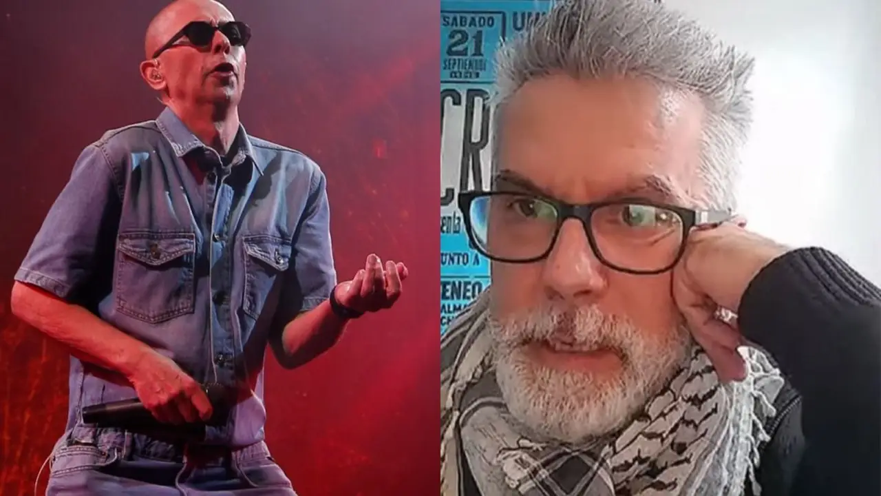 Indio Solari. Marcelo Figueras