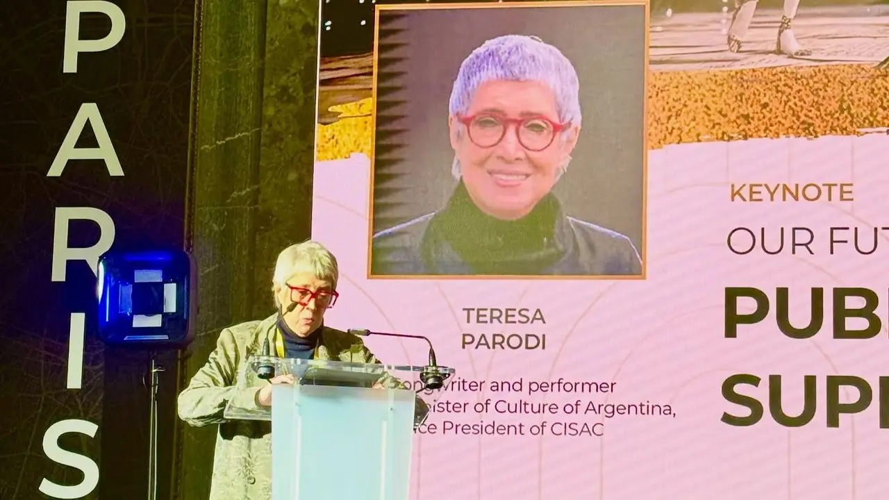 Orgullo por el mensaje de Teresa Parodi en París: “Defender la diversidad cultural, la memoria y el futuro”
