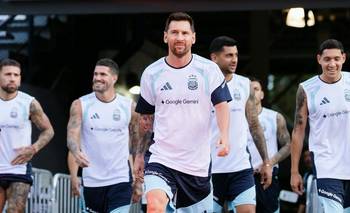 Con Messi y muchos titulares, la Selección choca con Islandia a 7 días del debut | Selección argentina