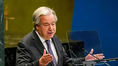Guterres, secretario general de la ONU, pide el fin de la violencia en Oriente Medio Guterres, secretario general de la ONU, pide el fin de la violencia en Oriente Medio