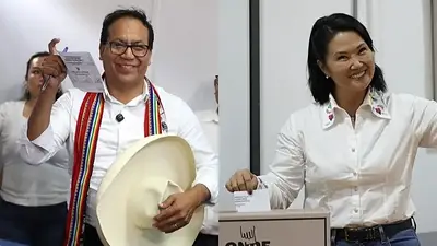 Final abierto en las elecciones de Perú: el candidato de izquierda sigue arriba por pocos votos Final abierto en las elecciones de Perú: el candidato de izquierda sigue arriba por pocos votos