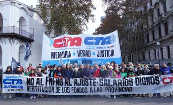 Las dos CTA marcharon a Plaza de Mayo contra el modelo económico de Milei | Jornada de protesta
