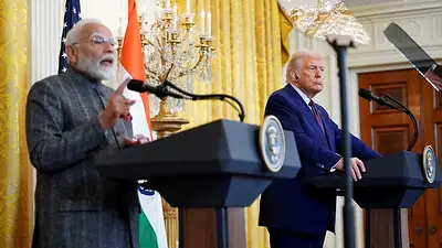 Modi y Trump probablemente se reunirán en el G7 para hablar de comercio y visas, según una fuente Modi y Trump probablemente se reunirán en el G7 para hablar de comercio y visas, según una fuente