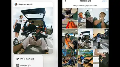 Ya podés reorganizá tu muro en Instagram Ya podés reorganizá tu muro en Instagram