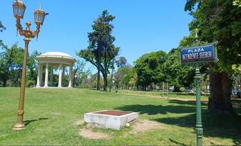 Es un punto de encuentro en el Mundial y está repleta de esculturas | Ciudad de buenos aires