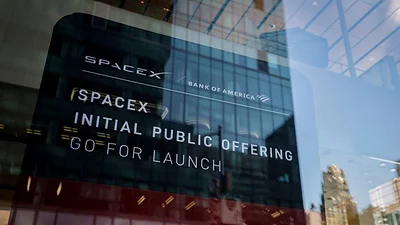SpaceX fija precio de salida a bolsa que le permite levantar un récord de 75.000 millones de dólares SpaceX fija precio de salida a bolsa que le permite levantar un récord de 75.000 millones de dólares