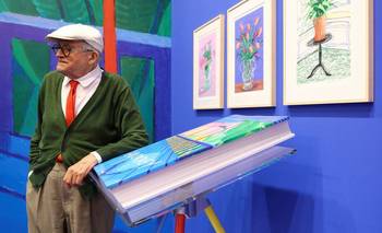 David Hockney, el artista británico que salió en busca del color californiano, muere a los 88 años | Hockney
