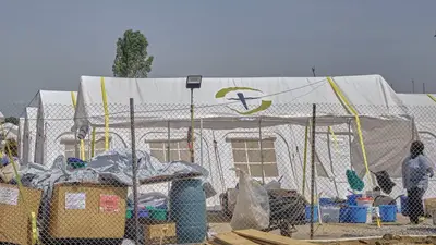 Brote de ébola se extiende a un campamento de desplazados superpoblado en el Congo Brote de ébola se extiende a un campamento de desplazados superpoblado en el Congo