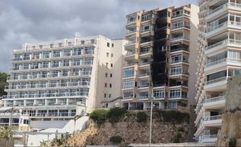 Un argentino de 58 años falleció tras el incendio de un edificio en Mallorca | España