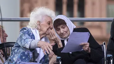 Taty Almeida, Estela de Carlotto, Madres de Plaza de Mayo Taty Almeida, Estela de Carlotto, Madres de Plaza de Mayo