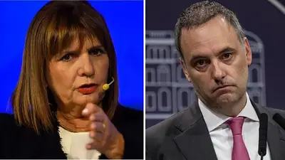 Patricia bullrich y Manuel Adorni Patricia bullrich y Manuel Adorni