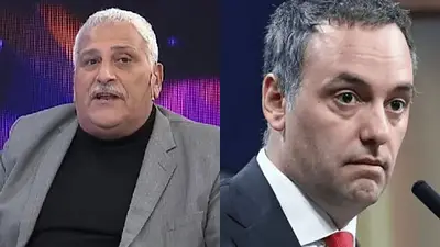 Manuel Adorni y Darío Villarruel. Manuel Adorni y Darío Villarruel.