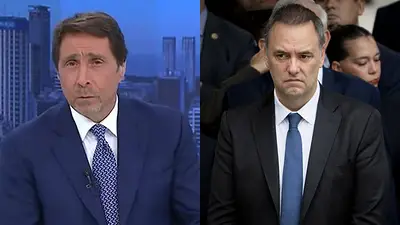 Manuel Adorni y Eduardo Feinmann. Manuel Adorni y Eduardo Feinmann.