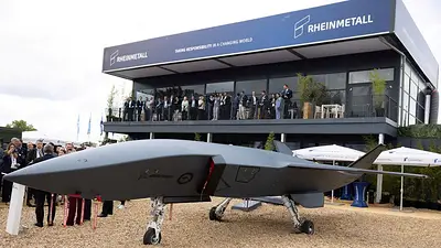 El rearme europeo impulsa los drones colaborativos, protagonistas en la feria de Berlín El rearme europeo impulsa los drones colaborativos, protagonistas en la feria de Berlín