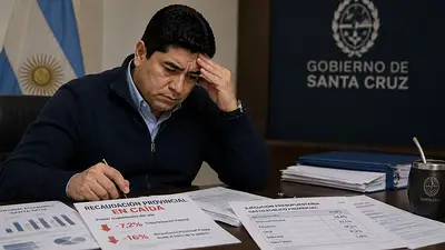 Santa Cruz al límite: cae la coparticipación, la obra pública desaparece y se incrementa el malestar social Santa Cruz al límite: cae la coparticipación, la obra pública desaparece y se incrementa el malestar social