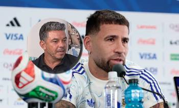 Gallardo cuestionó que Otamendi vaya al banco al aire de ESPN | Espn