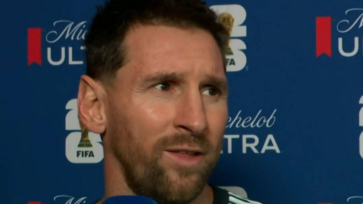 Messi sorprendió al explicar el motivo de su emoción en el partido: "Pasé días difíciles"